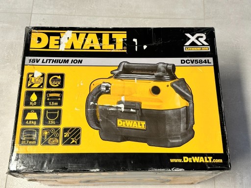 Zdjęcie oferty: Odkurzacz akumulatorowo-sieciowy dewalt DCV584L