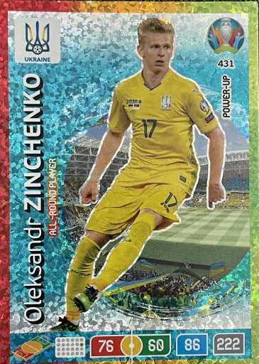 Zdjęcie oferty: Karta EURO 2020 - Power-Up Zinchenko