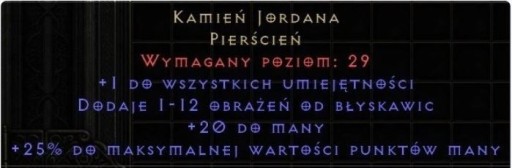 Zdjęcie oferty: Diablo 2 D2R Soj Kamień Jordana PS PC LADDER S6