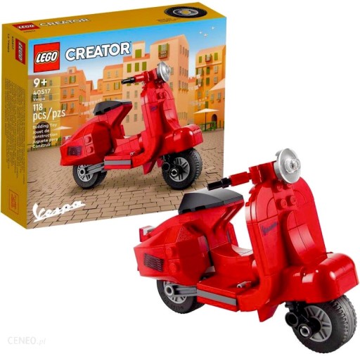 Zdjęcie oferty: LEGO Creator # 40517 - Skuter Vespa NOWE! 9+ MISB