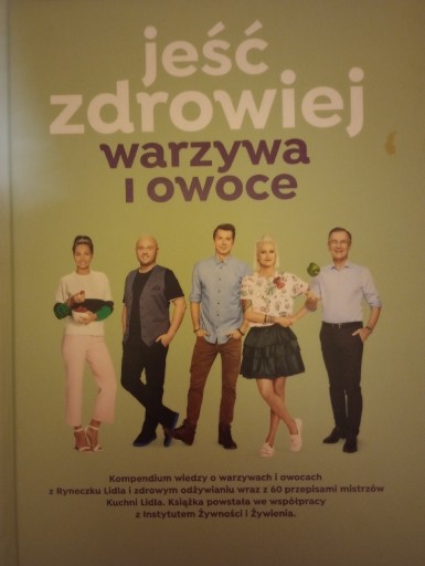 Zdjęcie oferty: Książka jeść zdrowiej warzywa i owoce