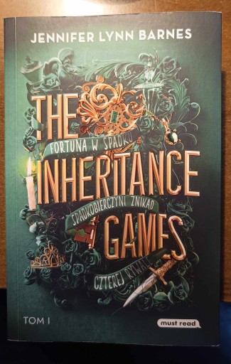 Zdjęcie oferty: The Inheritance Games JENNIFER LYNN BARNES