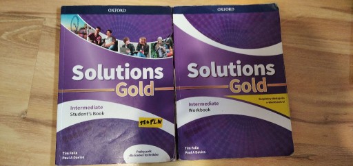 Zdjęcie oferty: Solutions Gold Intermediate zestaw