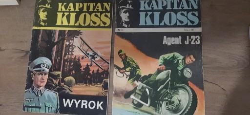 Zdjęcie oferty: Kapitan Kloss ORYGINALNE komiksy PRL(nie z gazety)