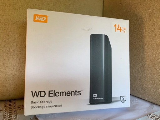 Zdjęcie oferty: Dysk zewnętrzny Western Digital WD Elements 14TB