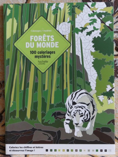 Zdjęcie oferty: Coloriages mysteres - Forets du monde: 100 coloriages mysteres Kolorowanka