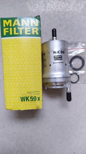 Zdjęcie oferty: MANN WK 59x filtr paliwa nowy grupa VAG