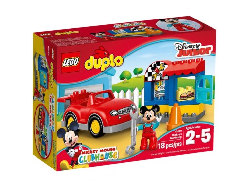 Zdjęcie oferty: Klocki LEGO Duplo 10829 - Warsztat Myszki Mickey