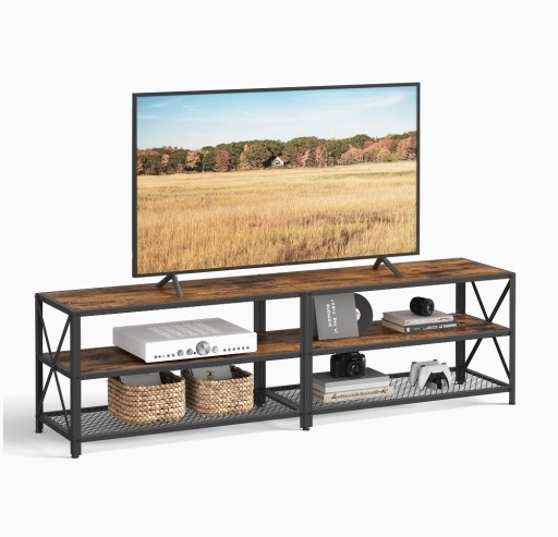 Zdjęcie oferty: Szafka RTV loft dąb rustykalny do 70cali 178x52x39