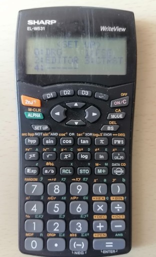 Zdjęcie oferty: Sharp EL-W531 Write View Kalkulator naukowy 