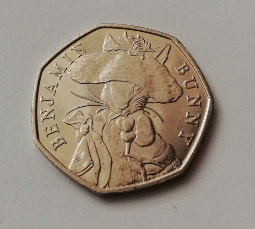 Zdjęcie oferty: 2017 WIELKA BRYTANIA 50 pence ( 50p )