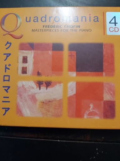 Zdjęcie oferty: 4 CD-Quadromania Frederic Chopin  2004r.