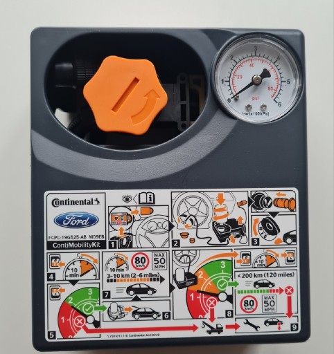 Zdjęcie oferty: Nowa POMPKA KOMPRESOR KÓL FORD 120W CONTINENTAL 