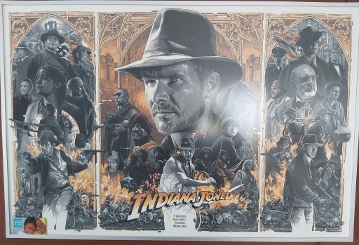 Zdjęcie oferty: Indiana Jones - plakat limit G. Domaradzki 