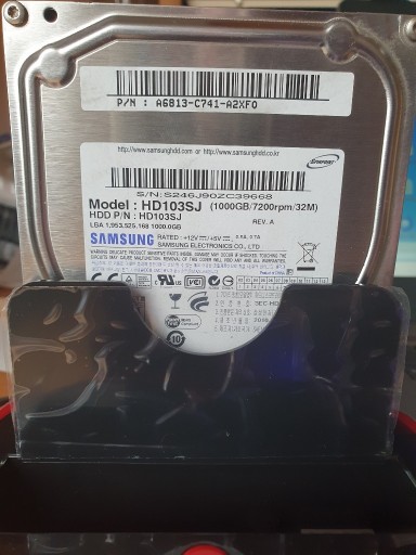 Zdjęcie oferty: Samsung HD103SJ 1TB/7200 Sata II