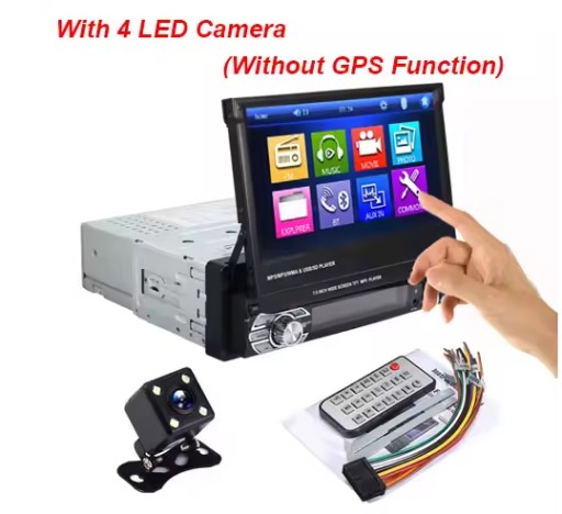 Zdjęcie oferty: Radio samochodowe FM BT MP5 GPS + kamera cofania