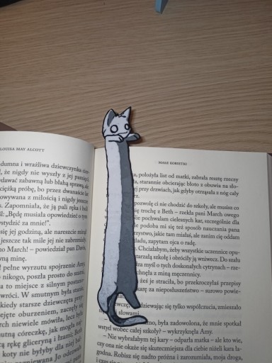 Zdjęcie oferty: Zakładka do książki zombie cat
