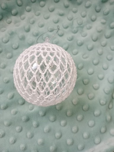 Zdjęcie oferty: Bombka szydełkowa 8cm handmade 