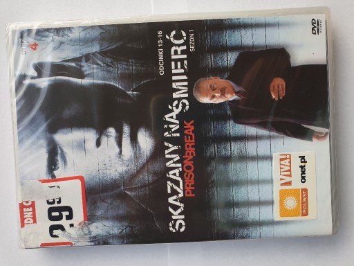 Zdjęcie oferty: Skazany na śmierć dysk 4 DVD nowe folia