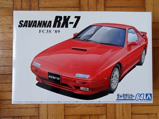 Zdjęcie oferty: Mazda rx-7 Savanna 89' - AOSHIMA- NOWY model 1:24