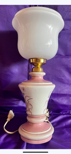 Zdjęcie oferty: Lampy naftowej Mosiężna i ceramiczna