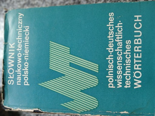 Zdjęcie oferty: Słownik naukowo techniczny polsko niemiecki