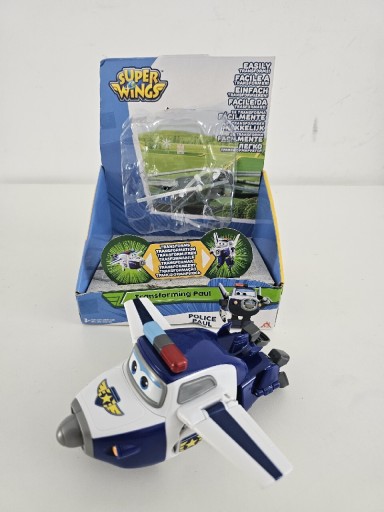 Zdjęcie oferty: Super Wings  - Transformujący policjant Paul 2w1