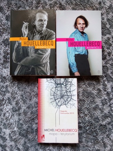 Zdjęcie oferty: Michel Houellebecq - zestaw 3 książek