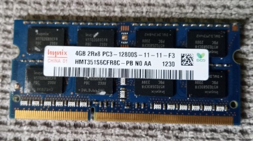 Zdjęcie oferty: Pamięć RAM 4GB 2rx8 DDR3