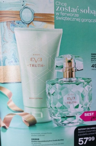 Zdjęcie oferty: Avon zestaw Eve Truth 2 części 