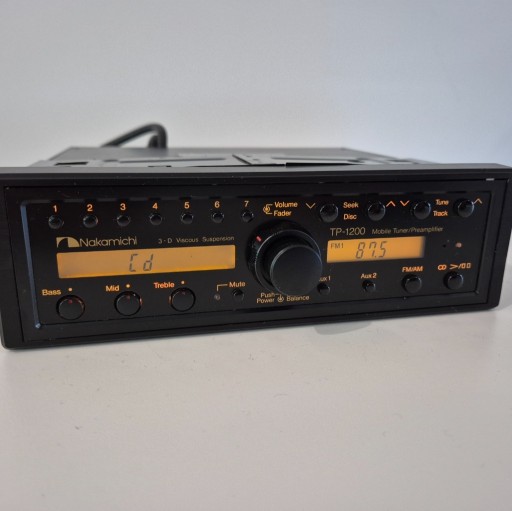 Zdjęcie oferty: Flagowy zestaw NAKAMICHI TP-1200 Radio + wzmacniacz + odtwarzacz cd