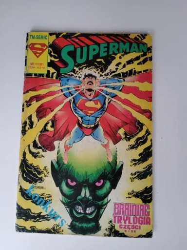 Zdjęcie oferty: Komiks Superman 11/1991 TM-SEMIC kolekcja