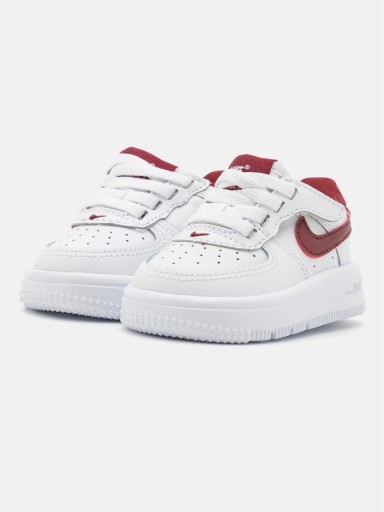 Nike air force 1 bialo czerwone sale
