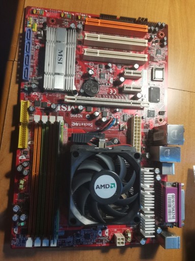 Zdjęcie oferty: Zestaw MSI N1996, Athlon 64 x2, 1x2GB RAM DDR2