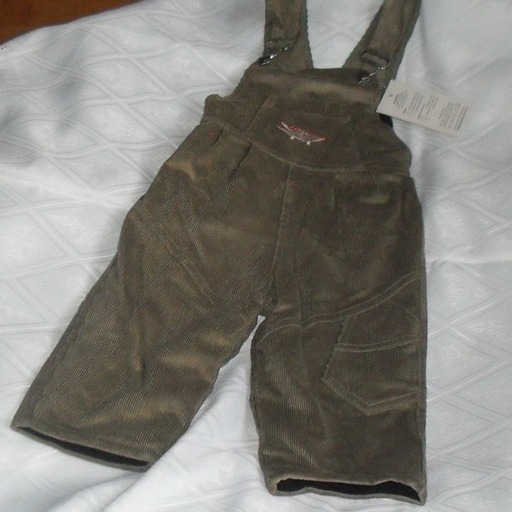Zdjęcie oferty: spodnie sztruks ogrodniczki ocieplone polarem 80
