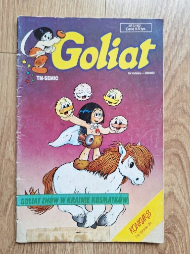 Zdjęcie oferty: Komiks Goliat 3/1992