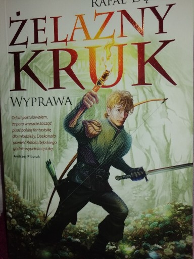 Zdjęcie oferty: Książka Rafał dębski żelazny kruk 