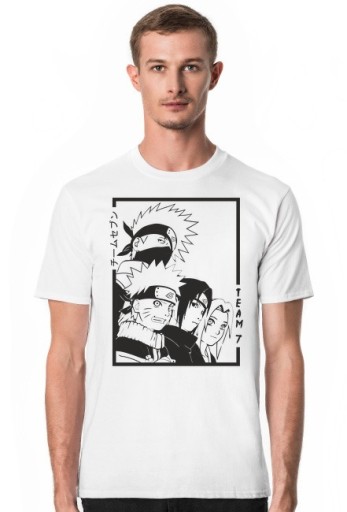 Zdjęcie oferty: Koszulka Naruto Drużyna 7 Sasuke Kakashi Sakura