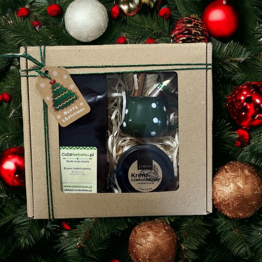 Zestaw prezentowy Łysoń kawa Co za Herbata kubek Lanckorona Kup