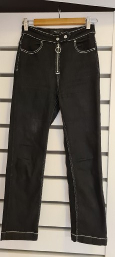 Zdjęcie oferty: Spodnie jeansowe czarne Reserved rozm.36