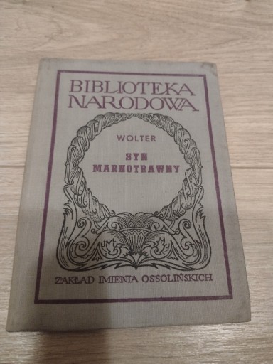 Zdjęcie oferty: Syn Marnotrawny. Wolter