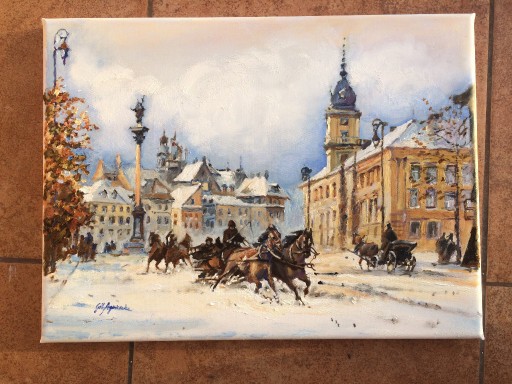 Zdjęcie oferty: Obraz olejny na płótnie 30x40cm-PRACA PRZYKŁADOWA!