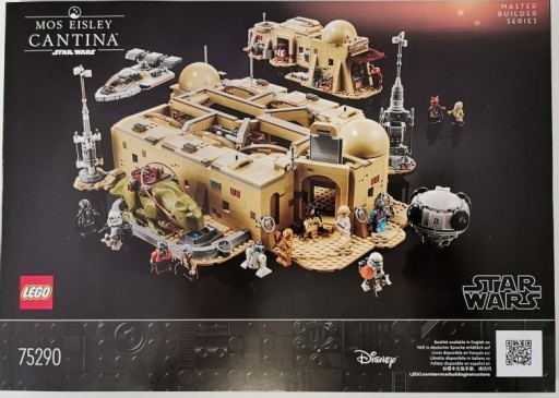 Zdjęcie oferty: LEGO 75290 - Kantyna Mos Eisley - instrukcja NOWA