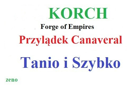 Zdjęcie oferty: Forge of Empires FOE towary na PC - świat K Korch