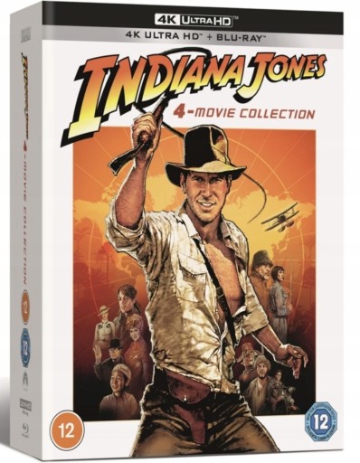 Zdjęcie oferty: Kolekcja Indiana Jones płyta Blu-ray 4K KRK Folia