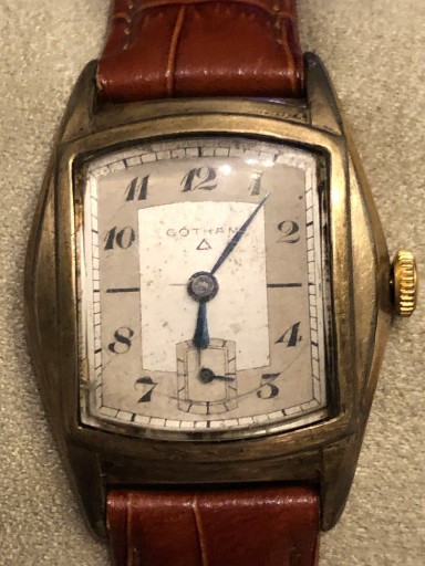 Zdjęcie oferty: Zegarek szwajcarski Gotham okres międzywojenny