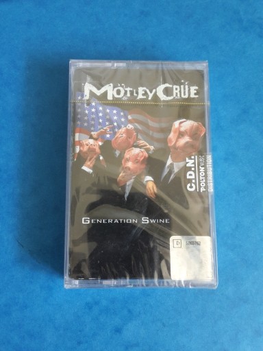 Zdjęcie oferty: Motley Crue Generation Swine 1997 MC Folia OPIS
