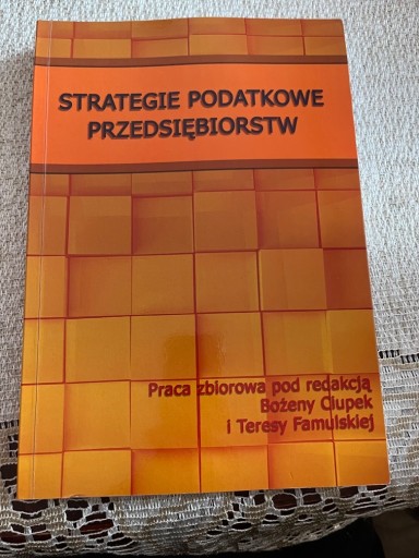 Zdjęcie oferty: Strategie podatkowe przedsiębiorstw Famulska