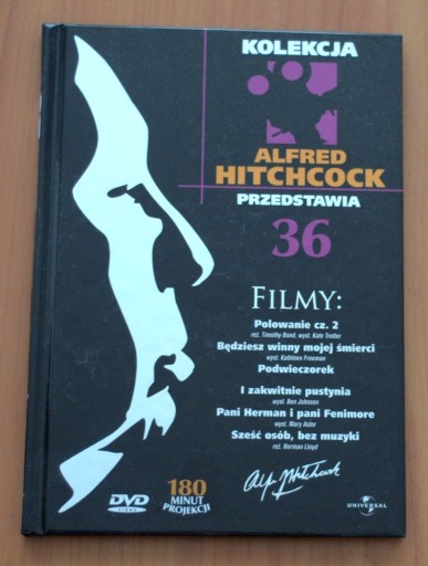 Zdjęcie oferty: DVD  ALFRED HITCHCOCK PRZEDSTAWIA 36