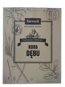 Zdjęcie oferty: Kora dębu, 50 g, Farmvit